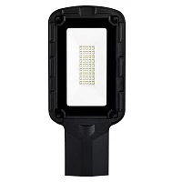 Светодиодный уличный консольный светильник SAFFIT SSL10-30 30W 5000K 230V, черный 55232