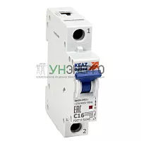 Выключатель автоматический модульный 1п C 20А 10кА OptiDin BM63-1C20-10-УХЛ3 КЭАЗ 262521 Выключатель автоматический модульный 1п C 20А 10кА OptiDin BM63-1C20-10-УХЛ3 КЭАЗ 262521