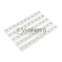 Маркировка для клемм 10/16/35/90 UT 1-50 (уп.100шт) EKF scr-ut-mrk-10-90-1-50