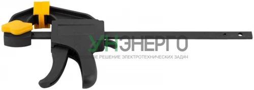 Струбцина нейлоновая пистолетная 100х185х30мм FIT 59280 фото 5