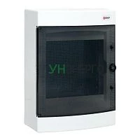 Щит слаботочный навесной Unix 2 габарит IP41 прозр. дверь PROxima EKF ux-2m-n
