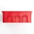 Коробка монтажная для сплошных стен, с крышкой, 120*92*45мм STEKKER EBX30-01-1-20-120, красный 49005