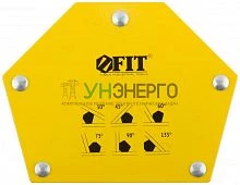Угольник для сварки магнитный тип "шестигранник" усилие до 23кг FIT 81806 Угольник для сварки магнитный тип "шестигранник" усилие до 23кг FIT 81806