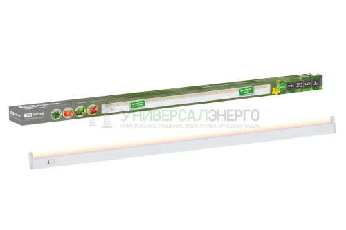 Светильник ФИТО 06-09-001 9 Вт, IP20, l=543 мм, с выкл., TDM