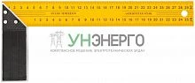 Угольник столярный усилен. желт. 300мм FIT 19430
