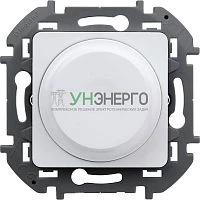 Механизм светорегулятора поворотного Inspiria 300Вт без нейтрали бел. IEK 673790