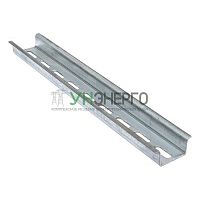 DIN-рейка перфорированная 35х15мм L300 1.5мм усилен. PROxima EKF tdr-0.3