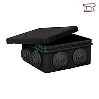 Коробка распаячная КМР-030-031 с крышкой наружная 85х85х40 8 мембранных вводов IP55 черн. EKF plc-kmr2-030-031-b Коробка распаячная КМР-030-031 с крышкой наружная 85х85х40 8 мембранных вводов IP55 черн. EKF plc-kmr2-030-031-b