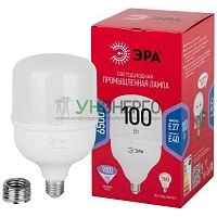 Лампа светодиодная высокомощная RED LINE LED POWER T140-100W-6500-E27/E40 R 100Вт Т140 колокол 6500К холод. бел. E27/E40 (переходник в компл.) 9800лм Эра Б0063872 Лампа светодиодная высокомощная RED LINE LED POWER T140-100W-6500-E27/E40 R 100Вт Т140 колокол 6500К холод. бел. E27/E40 (переходник в компл.) 9800лм Эра Б0063872