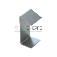 Распорка для швеллера 50х50 2.5мм под основание 120мм RP45-116-2.5 КМ LO0015