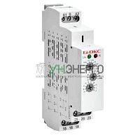 Реле времени многофункциональное конфигурация контакта 2CO AС/DC 12-240В DKC DRM-TM-2-240