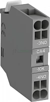 Блок контактный доп. CA4-10K (1НО) с втычными клеммами для контакторов AF09K...AF38K и реле NF22EK...NF40EK ABB 1SBN010160R1010