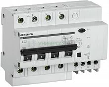 Выключатель автоматический дифференциального тока 4п 32А 100мА АД14 GENERICA MAD15-4-032-C-100
