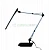 Настольный светодиодный светильник Feron DE1721 5W, серебро 24217
