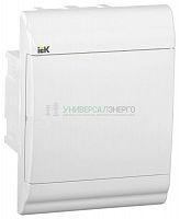 Бокс ЩРВ-П-4 мод. встраив. пластик IP41 PRIME бел. дверь IEK MKP82-V-04-WD-41-20