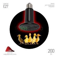 Излучатель тепловой (лампа инфракрасная) FITO-200W-НQ CeramiHeat RX 200Вт E27 для брудера/рептилий не дает света керамическая Эра Б0059885 Излучатель тепловой (лампа инфракрасная) FITO-200W-НQ CeramiHeat RX 200Вт E27 для брудера/рептилий не дает света керамическая Эра Б0059885