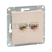 Розетка компьютерная СП Эпика RJ45 кат.5 механизм крем. EKF UP1-SOI-RJ45-5 Розетка компьютерная СП Эпика RJ45 кат.5 механизм крем. EKF UP1-SOI-RJ45-5