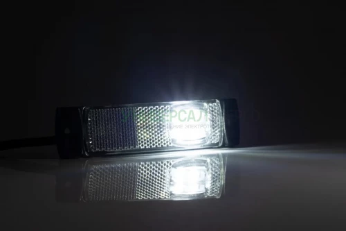 Фонарь габаритный белый LED с проводом  2х0.75 мм? FRISTOM FT-018 B LED фото 2