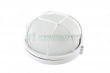 Светильник НПБ1302 белый/круг с реш. 60Вт IP54 TDM