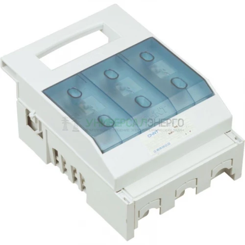 Выключатель-разъединитель 3п 400А NHR17-400/3 откидной с плавкими вставками со вспомогат. контактами CHINT 403019