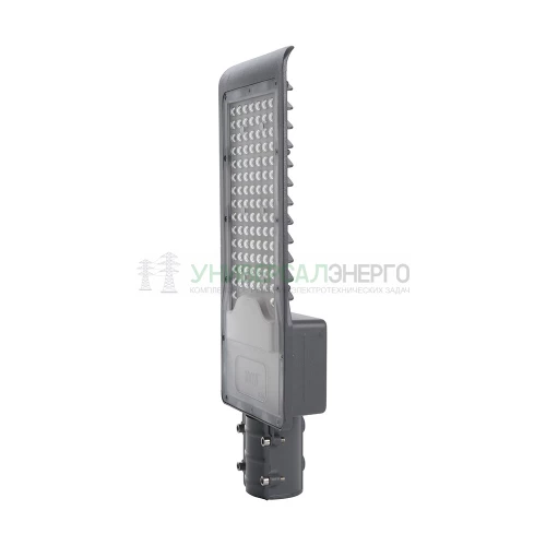 Светодиодный уличный консольный светильник Feron SP3034 80W 6400K 230V, серый 41580 фото 2
