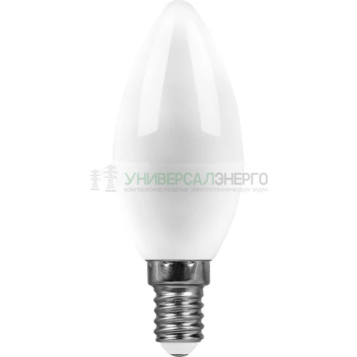 Лампа светодиодная SAFFIT SBC3711 Свеча E14 11W 6400K 55171 фото 2