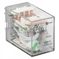 Реле промежуточное RPA 22/4 5А 220В DC AVERES EKF rpa-22-4-220DC Реле промежуточное RPA 22/4 5А 220В DC AVERES EKF rpa-22-4-220DC