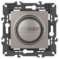 Светорегулятор поворотно-нажимной Elegance 14-4101-16 400ВА 230В титан Эра Б0065784