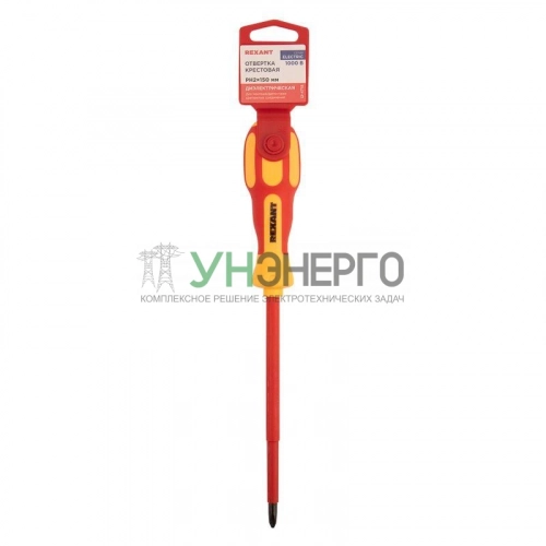 Отвертка "Электрика" PH2 150мм REXANT 12-4718 фото 4