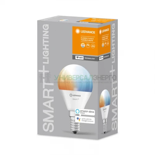 Лампа светодиодная SMART+ WiFi Mini Bulb Tunable White 40 5Вт/2700-6500К E14 LEDVANCE 4058075485617 фото 2