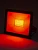 Прожектор светодиодный СДО-04-030Н-К (красный свет) 30 Вт, IP65, черный, Народный