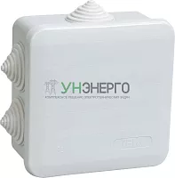 Коробка распаячная ОП 100х100х50 IP44 КМ41255 IEK UKOZ11-100-100-050-K41-44