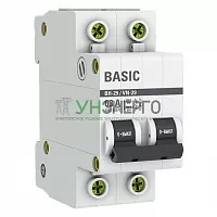 Выключатель нагрузки 2п 63А ВН-29 Basic EKF SL29-2-63-bas Выключатель нагрузки 2п 63А ВН-29 Basic EKF SL29-2-63-bas