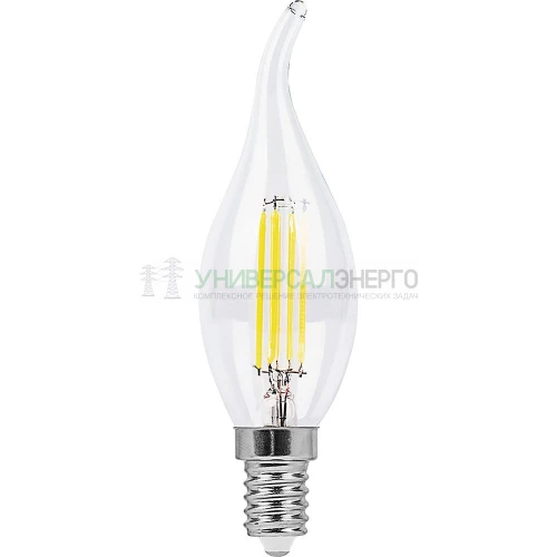 Лампа светодиодная Feron LB-67 Свеча на ветру  E14 7W 2700K 25727 фото 2
