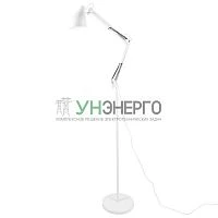 Светильник KD-332 C01 напол. торшер 230В 40Вт E27 бел. Camelion 12793