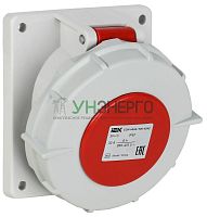 Розетка встраиваемая угловая ССИ-4242 32А 4п 3P+PE 6ч 380В IP67 IEK PSR42-032-4-0-67 Розетка встраиваемая угловая ССИ-4242 32А 4п 3P+PE 6ч 380В IP67 IEK PSR42-032-4-0-67