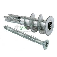 Анкер дюбель DRIVA METAL с шурупом (уп.4шт) Zitar 102949