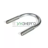 Болт U-образный 1дюйм М8 оцинк. (уп.100шт) Fortisflex 63122