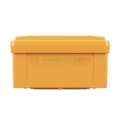 Коробка ответвительная FS 100х100х50мм 4р 450В 6А 4кв.мм с гладкими стенками и клеммн. IP56 пластик. DKC FSB10404 фото 2