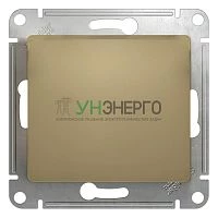 Выключатель 1-кл. СП Glossa 10А IP20 (сх. 1) 10AX механизм титан SE GSL000411