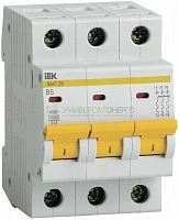 Выключатель автоматический модульный 3п B 5А 4.5кА ВА47-29 IEK MVA20-3-005-B