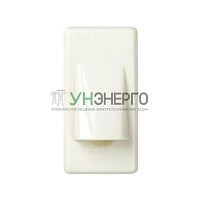 Вывод кабельный с зажимом для кабеля узкий Simon27 сл. кость 27801-31
