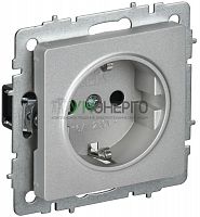Розетка 1-м BRITE РС24-1-0-БрА 16А IP20 с заземл. с защ. шторк. безвинтов. крепл. механизм алюм. IEK BR-R14-16-1-K47 Розетка 1-м BRITE РС24-1-0-БрА 16А IP20 с заземл. с защ. шторк. безвинтов. крепл. механизм алюм. IEK BR-R14-16-1-K47