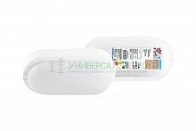 Светодиодный светильник LED ДПП 3801 8Вт 6500К IP65 белый овал 155*78*57 мм Народный