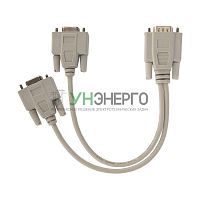 Переходник штекер VGA - 2 гнездо VGA (провод) сер. Rexant 17-6834 Переходник штекер VGA - 2 гнездо VGA (провод) сер. Rexant 17-6834