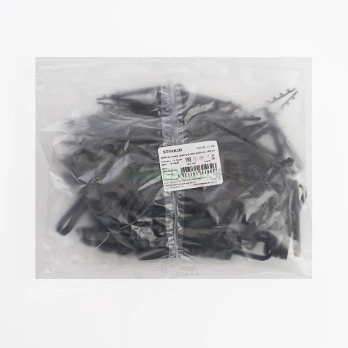 Дюбель-хомут для круглого кабеля (11-18мм), STEKKER DCL00-11-18, полипропилен, черный (100шт.) 39335 фото 2