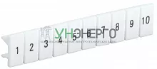 Маркер для КПИ-4кв.мм с нумерацией №№ 1-10 IEK YZN11M-004-K00-10