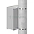 Комплект крепления на столб для цельного навесного шкафа из фибергласа Ш=600мм DKC CN5FB060