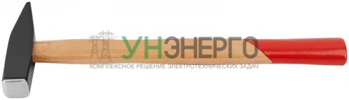 Молоток 300г деревянная ручка MOS 44043М фото 5