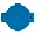 Коробка установочная КМТ-010-002 для твердых стен 68х42 полипропилен винты IP20 син. EKF plc-kmt-010-002